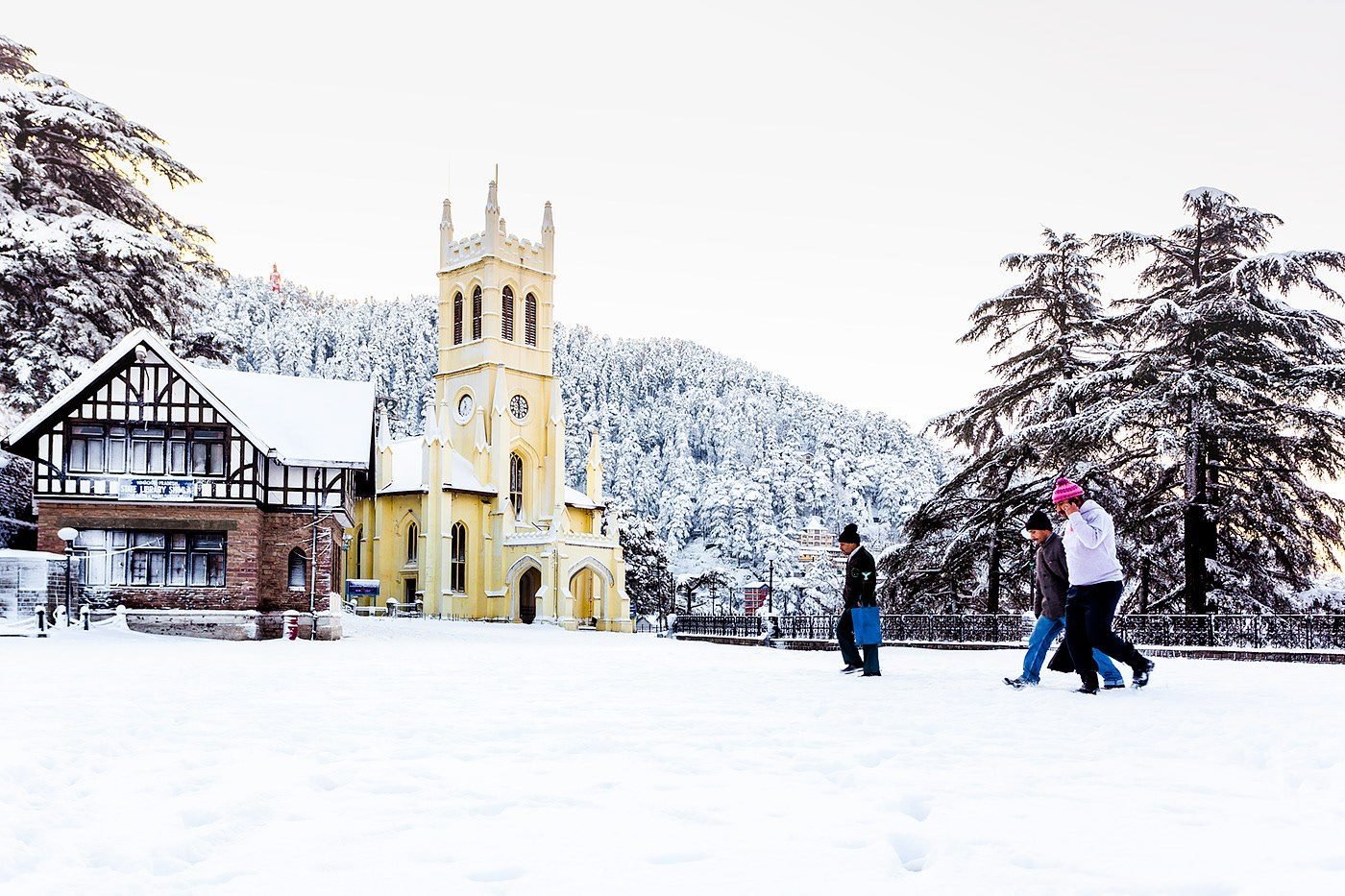 Winter in Shimla, Shimla, Himachal Pradesh